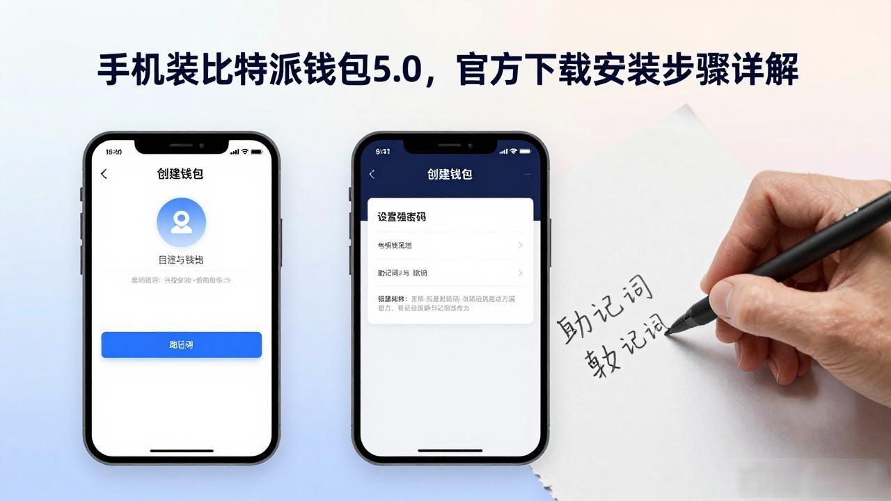 手机装比特派钱包5.0,官方下载安装步骤详解