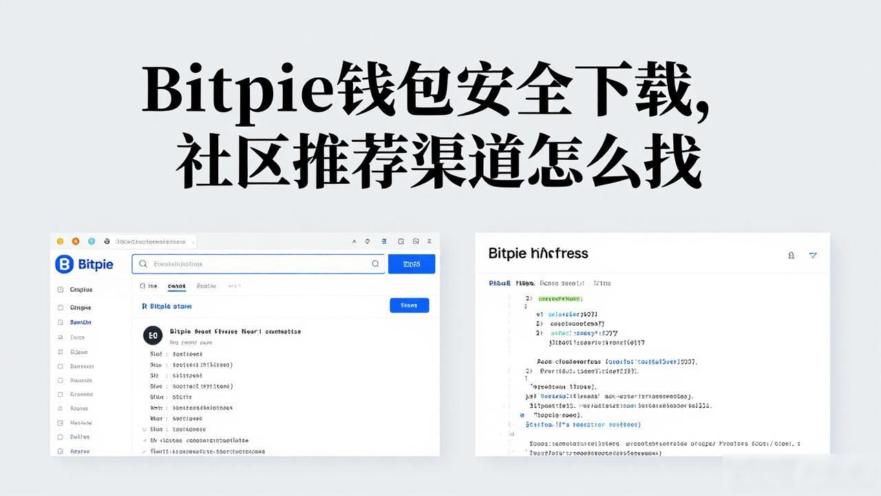 Bitpie钱包安全下载，社区推荐渠道怎么找