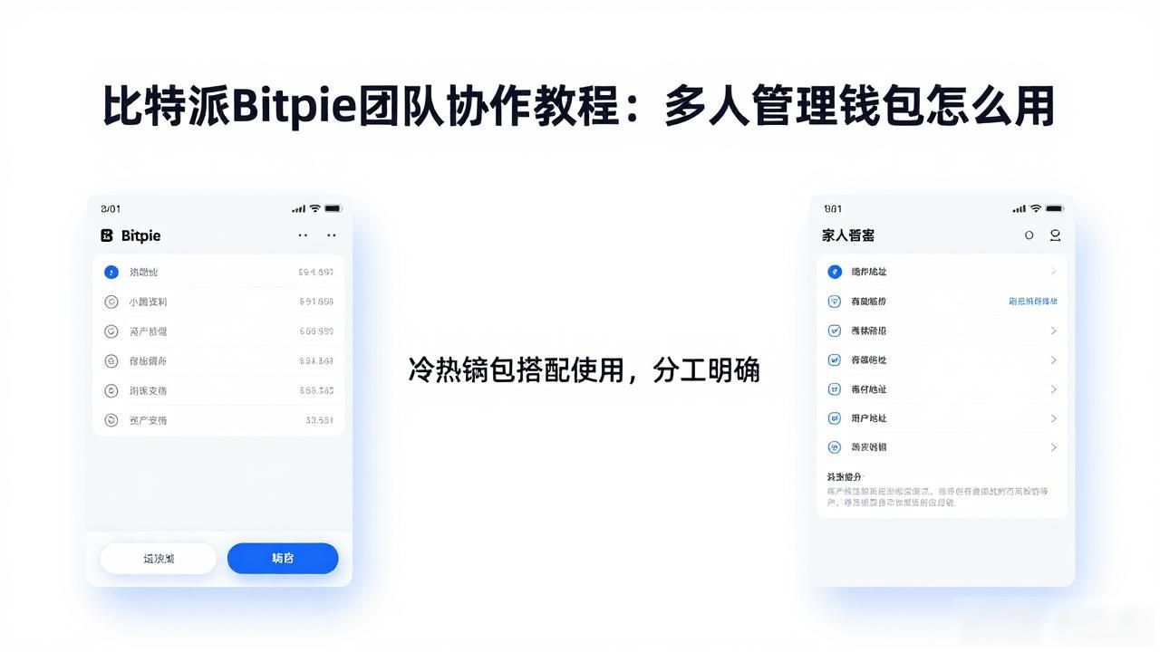 比特派Bitpie团队协作教程：多人管理钱包怎么用