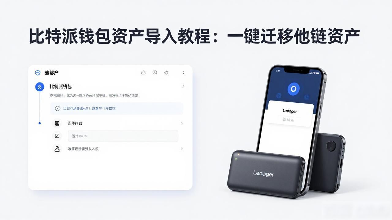 比特派钱包资产导入教程：一键迁移他链资产