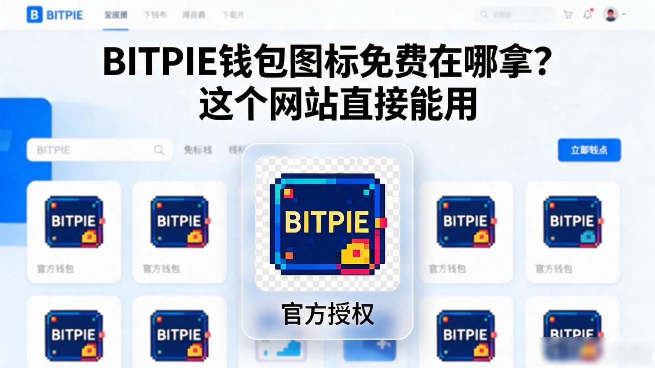 BITPIE钱包图标免费在哪拿？这个网站直接能用