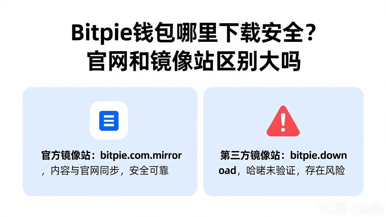 Bitpie钱包哪里下载安全?官网和镜像站区别大吗