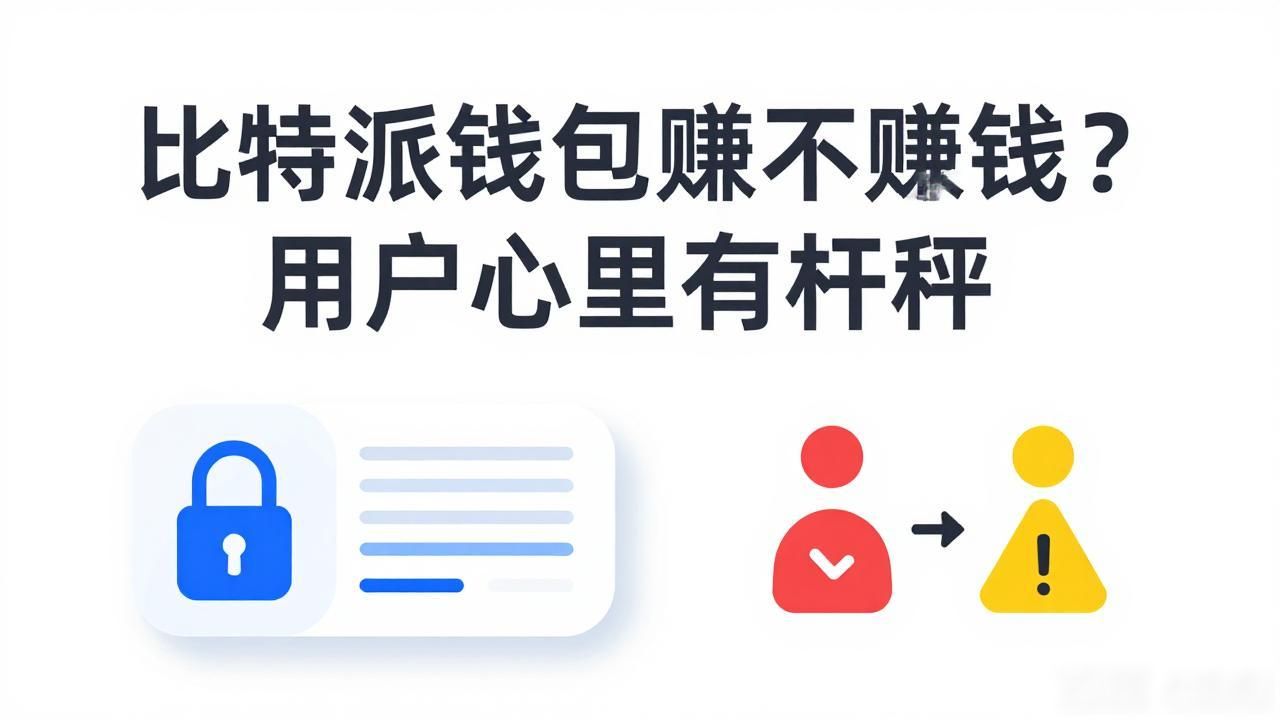 比特派钱包赚不赚钱？用户心里有杆秤