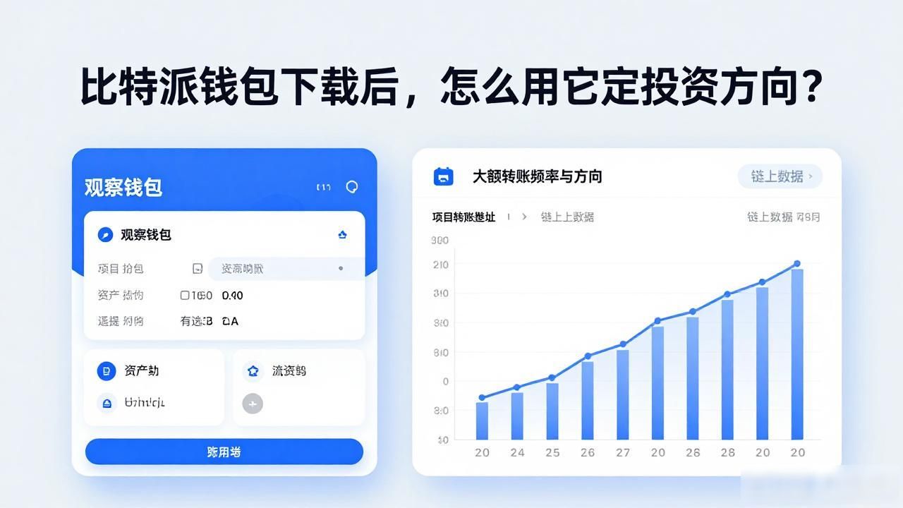 比特派钱包下载后，怎么用它定投资方向？