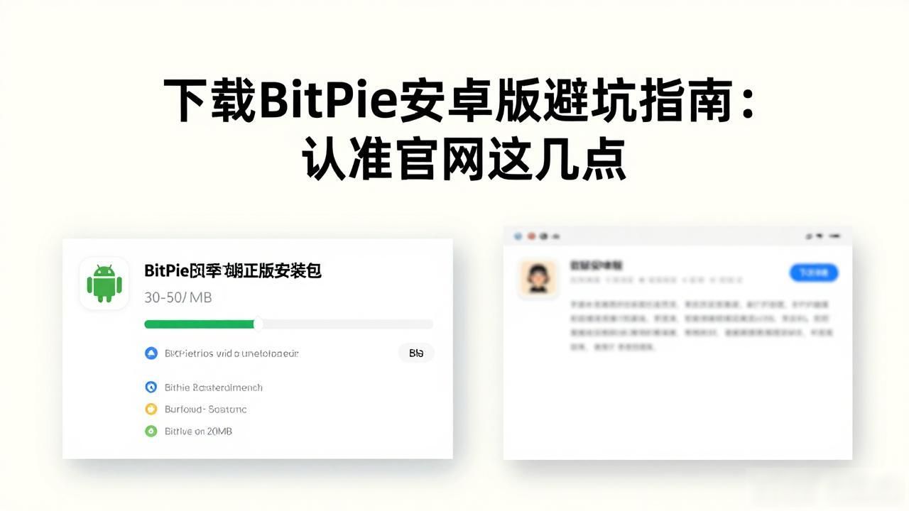 下载BitPie安卓版避坑指南:认准官网这几点