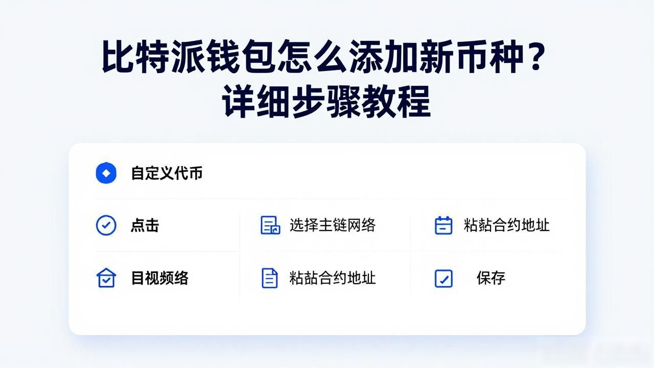 比特派钱包怎么添加新币种？详细步骤教程