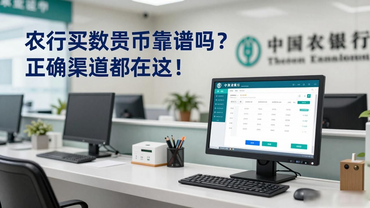 农行买数字货币靠谱吗？正确渠道都在这！