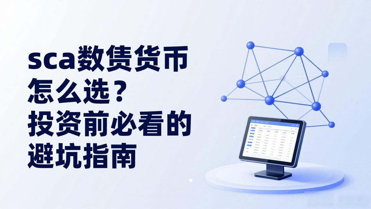 sca数字货币怎么选？投资前必看的避坑指南