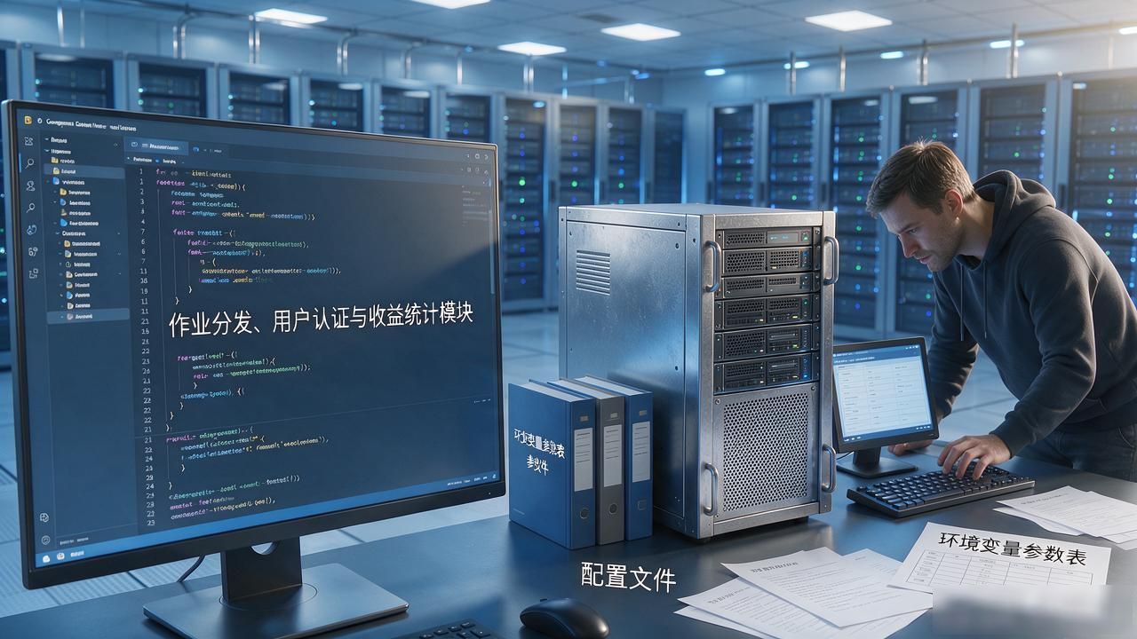 个人服务器稳定运行配置详解,数字货币矿池制作实操指南