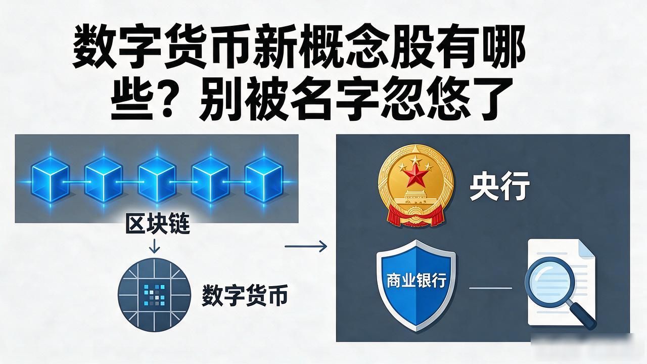 数字货币新概念股有哪些？别被名字忽悠了