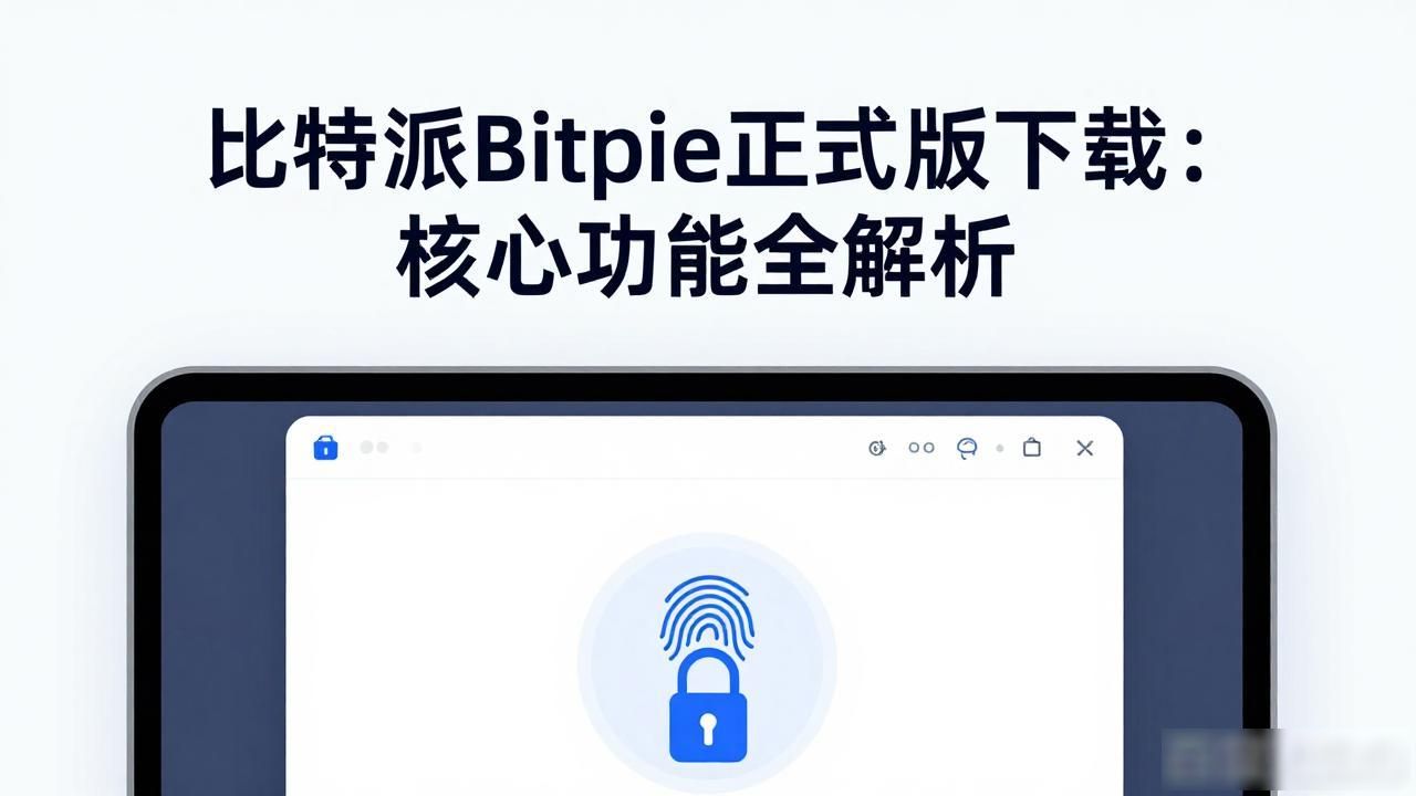 比特派Bitpie正式版下载：核心功能全解析