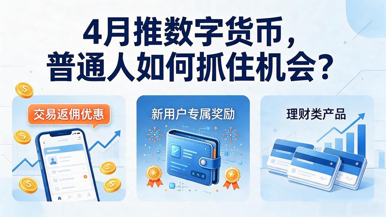 4月推数字货币，普通人如何抓住机会？