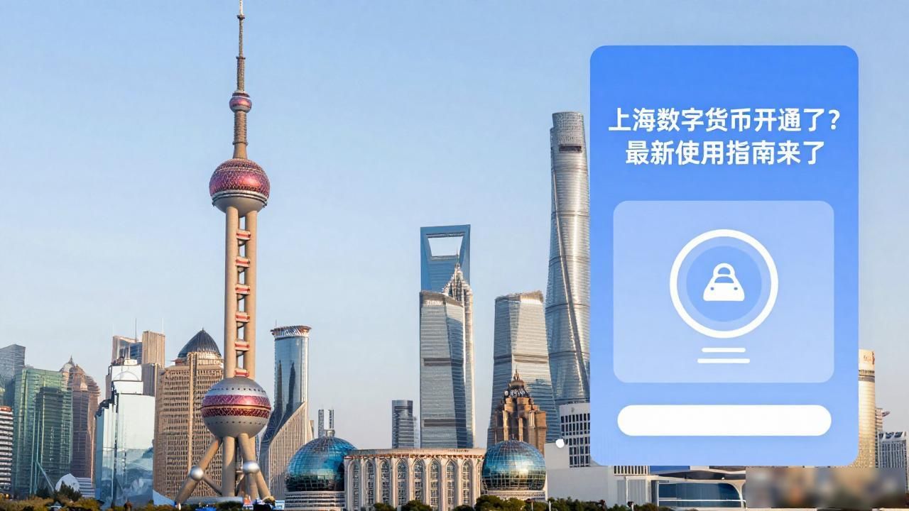 上海数字货币开通了？最新使用指南来了