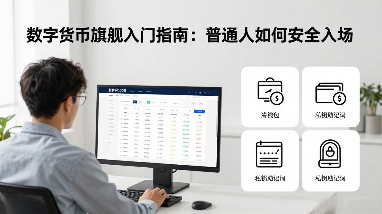 数字货币旗舰入门指南：普通人如何安全入场
