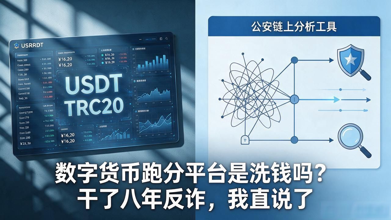 数字货币跑分平台是洗钱吗?干了八年反诈,我直说了