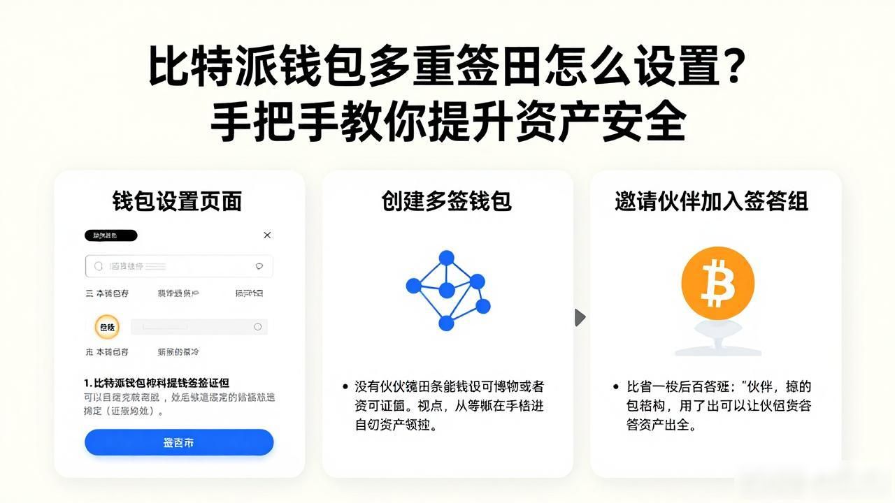 比特派钱包多重签名怎么设置？手把手教你提升资产安全