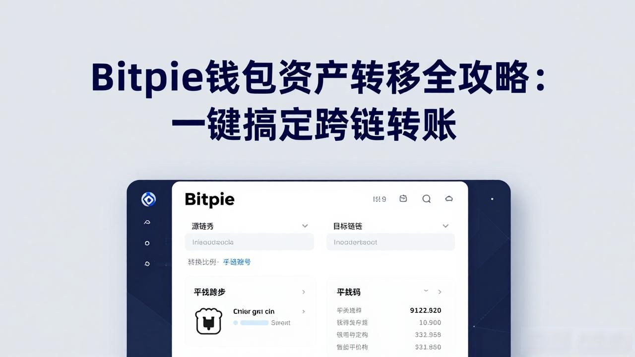 Bitpie钱包资产转移全攻略:一键搞定跨链转账