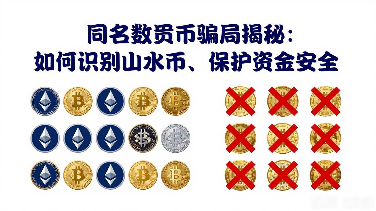 同名数字货币骗局揭秘：如何识别山寨币、保护资金安全