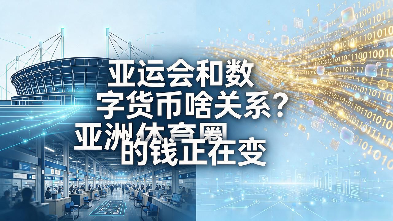 亚运会和数字货币啥关系？亚洲体育圈的钱正在变