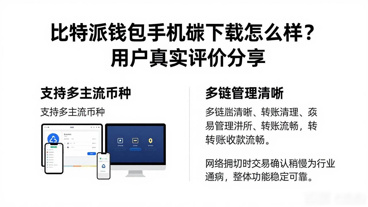 比特派钱包手机版下载怎么样？用户真实评价分享