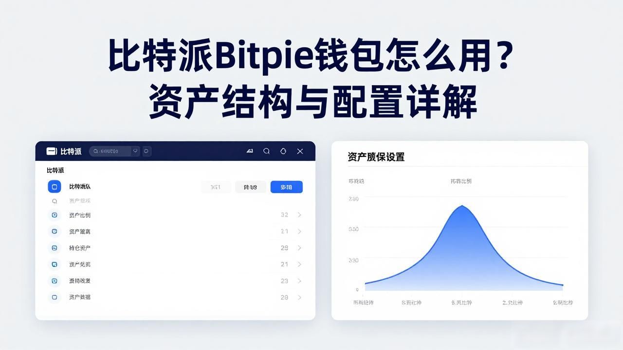 比特派Bitpie钱包怎么用？资产结构与配置详解