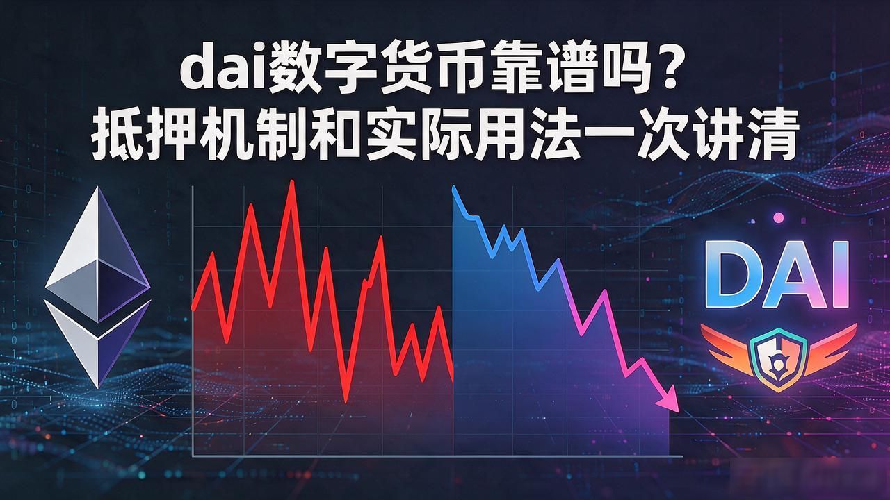 dai数字货币靠谱吗？抵押机制和实际用法一次讲清