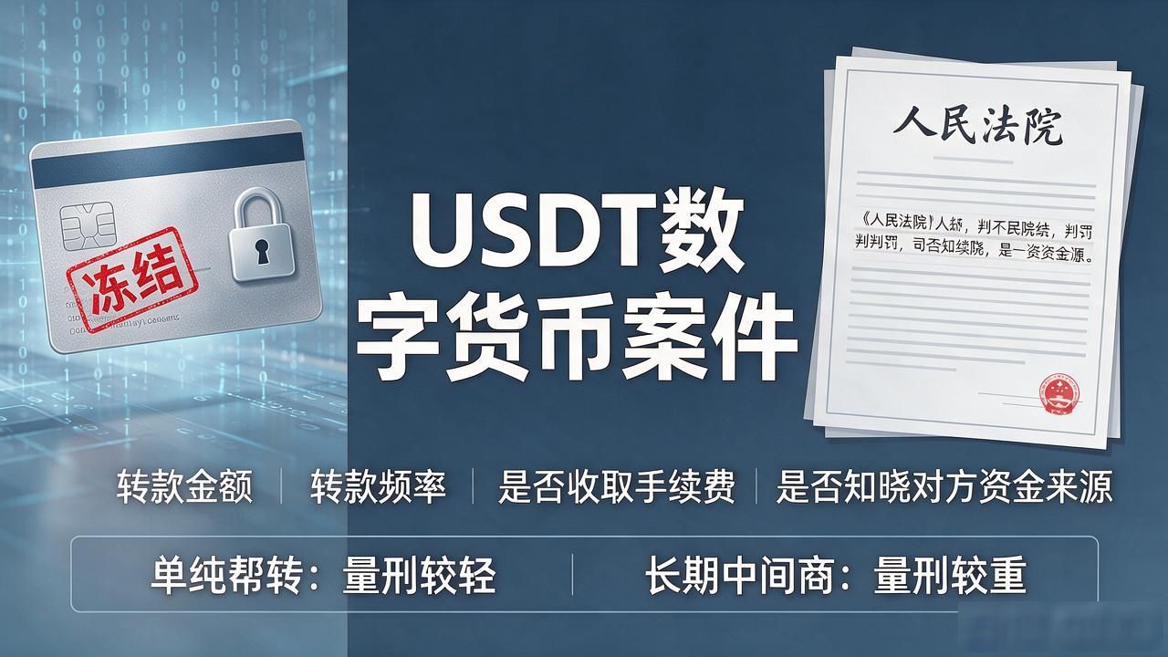 USDT数字货币案件,银行卡被冻后到底该怎么处理