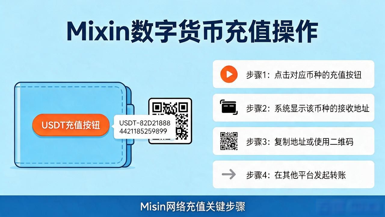 Mixin数字货币充值入口及操作方法详解