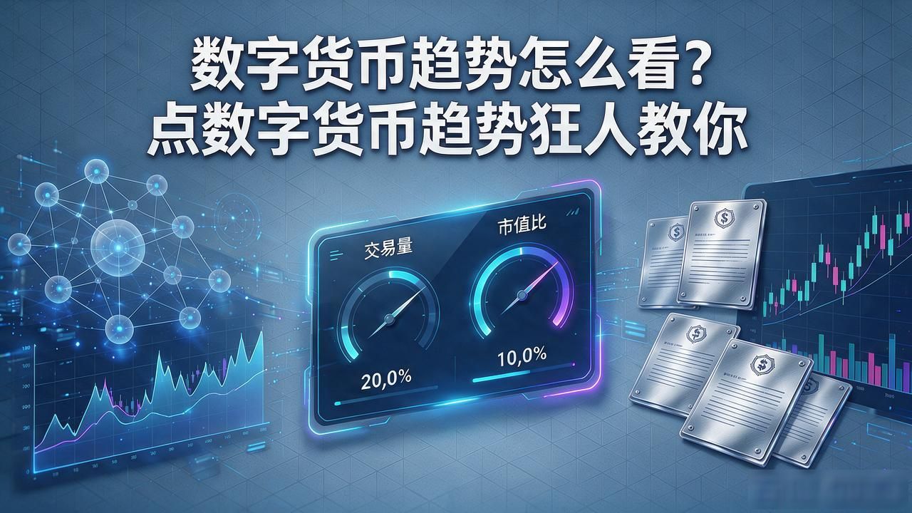 数字货币趋势怎么看？点数字货币趋势狂人教你