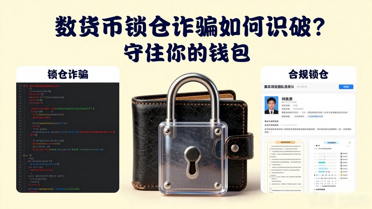 数字货币锁仓诈骗如何识破？守住你的钱包