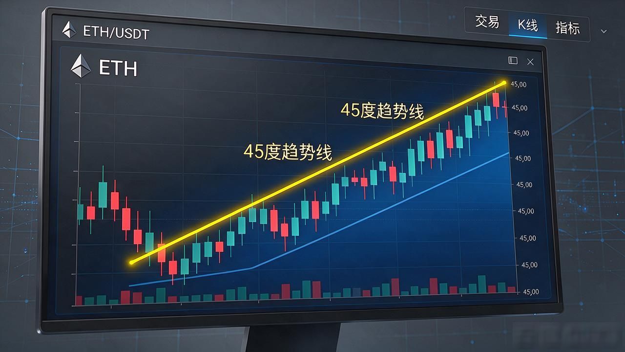 数字货币软件画线教程，新手画好这三条线就能看懂行情