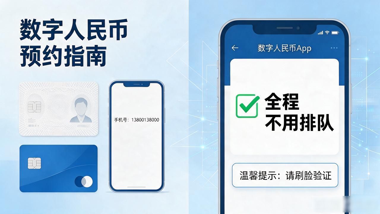 数字货币如何预约?打开数字人民币App就能办,全程不用排队