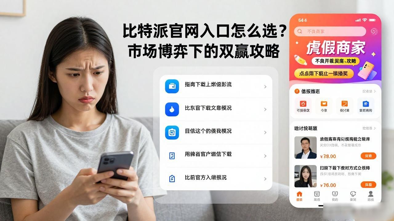 比特派官网入口怎么选？市场博弈下的双赢攻略
