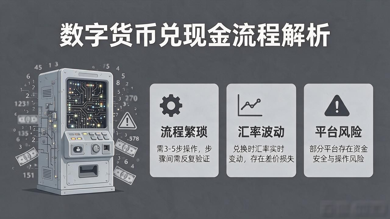 数字货币能换现金吗?一文说清兑换流程