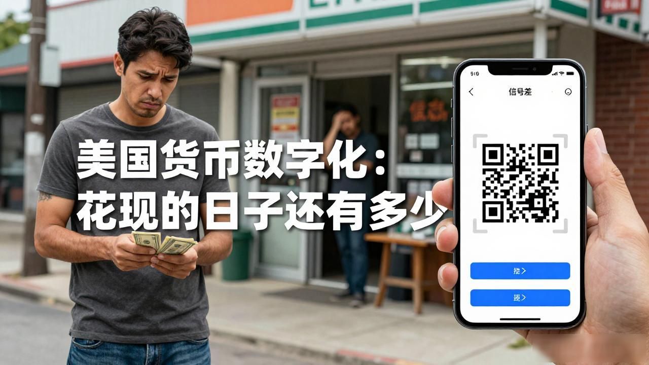 美国货币数字化：花现金的日子还有多久