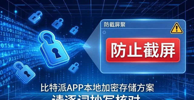 比特派中文版操作保障，三步锁死你的资产安全