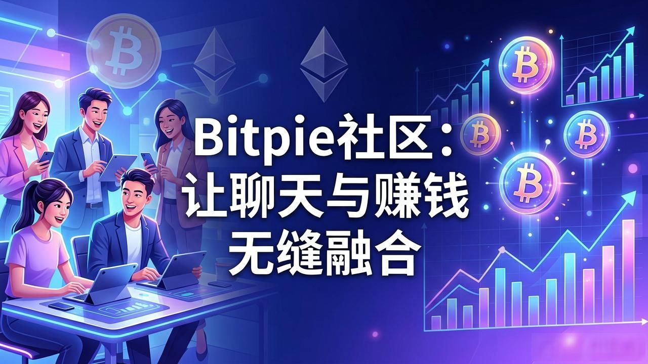 Bitpie社区：让聊天与赚钱无缝融合
