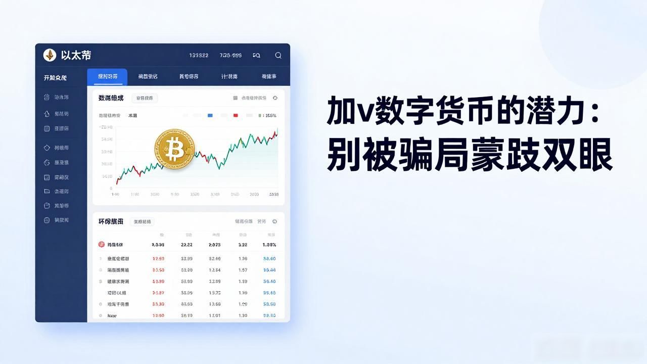 加v数字货币的潜力：别被骗局蒙蔽双眼