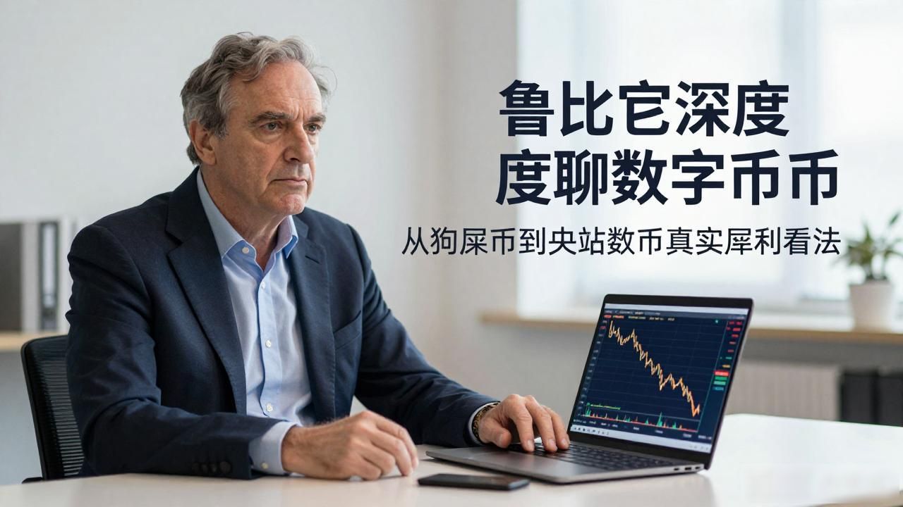 鲁比尼深度聊数字货币 从狗屎币到央行数币真实犀利看法