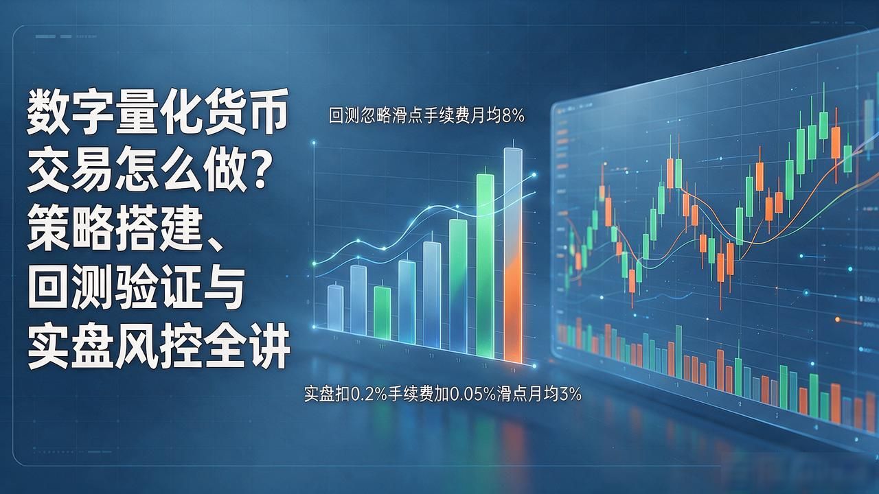 数字量化货币交易怎么做?策略搭建、回测验证与实盘风控全讲