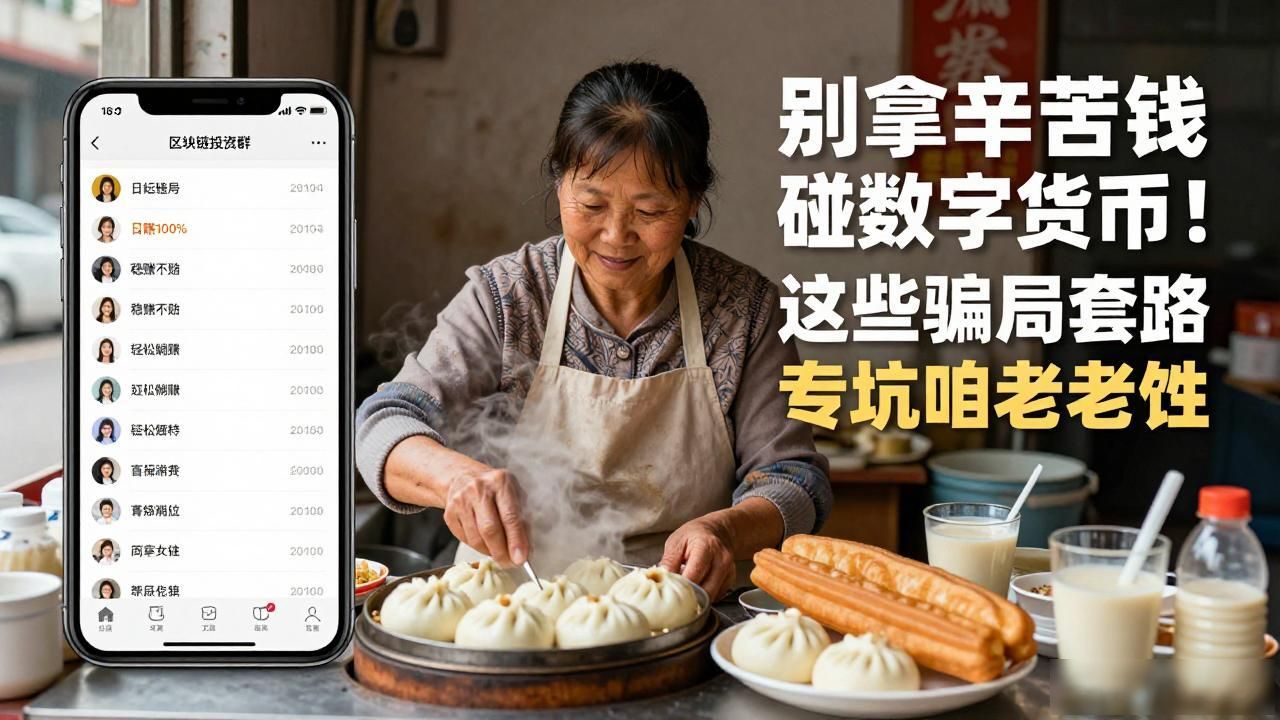 别拿辛苦钱碰数字货币！这些骗局套路专坑咱老百姓
