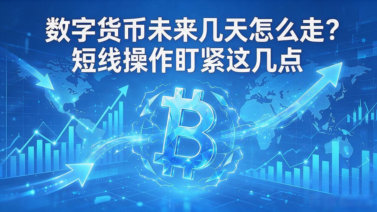 数字货币未来几天怎么走？短线操作盯紧这几点