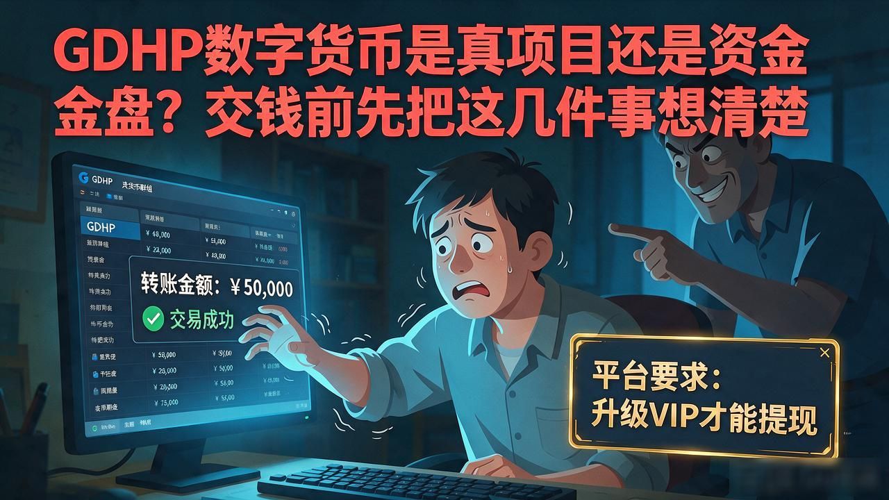 GDHP数字货币是真项目还是资金盘?交钱前先把这几件事想清楚