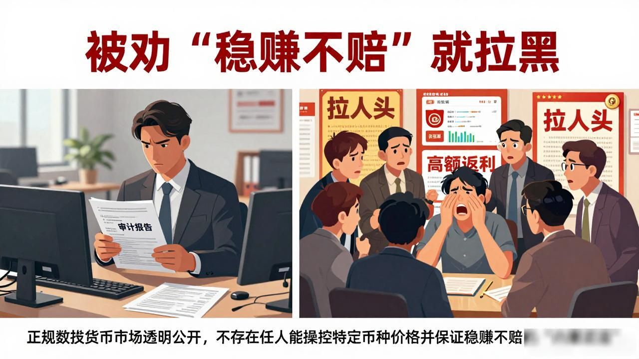 被劝“稳赚不赔”就拉黑