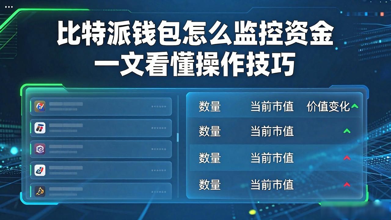 比特派钱包怎么监控资金 一文看懂操作技巧