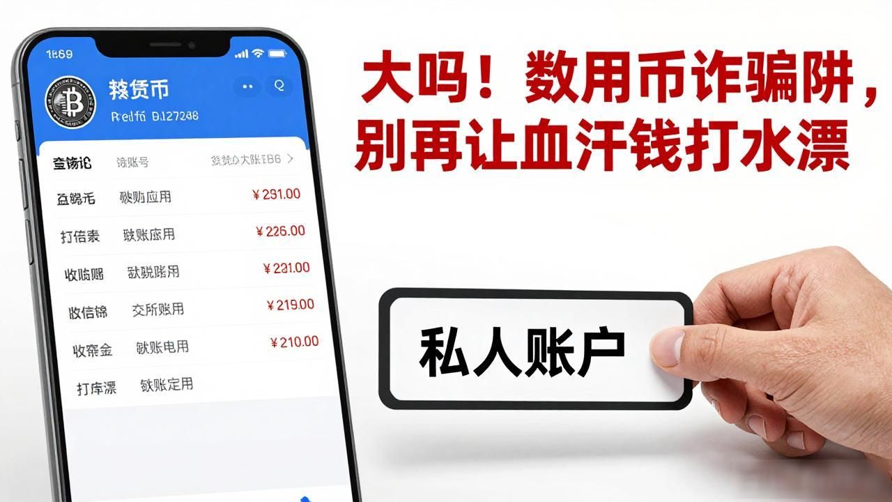 警惕！大写的数字货币诈骗陷阱，别再让血汗钱打水漂