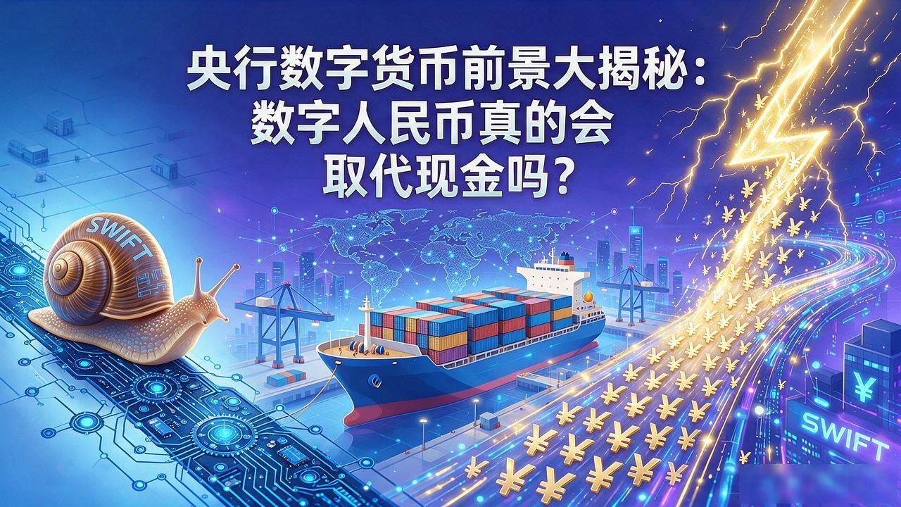 央行数字货币前景大揭秘：数字人民币真的会取代现金吗？