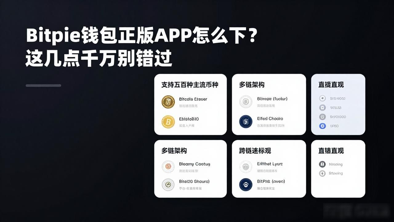 Bitpie钱包正版APP怎么下？这几点千万别错过