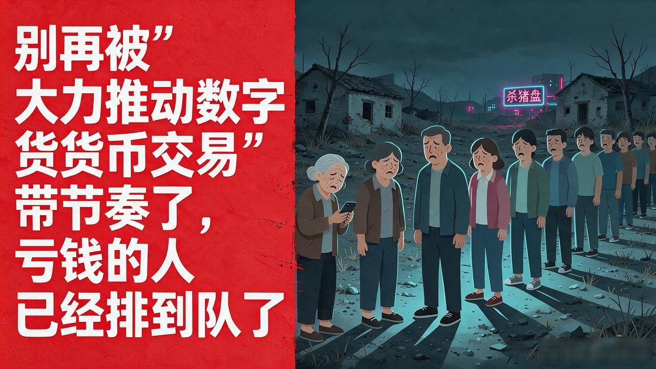 别再被"大力推动数字货币交易"带节奏了，亏钱的人已经排到队了