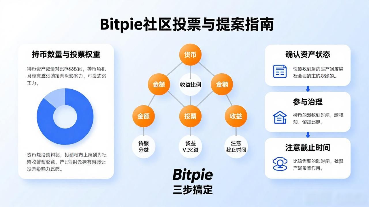 Bitpie用户必看:三步搞定社区投票与提案